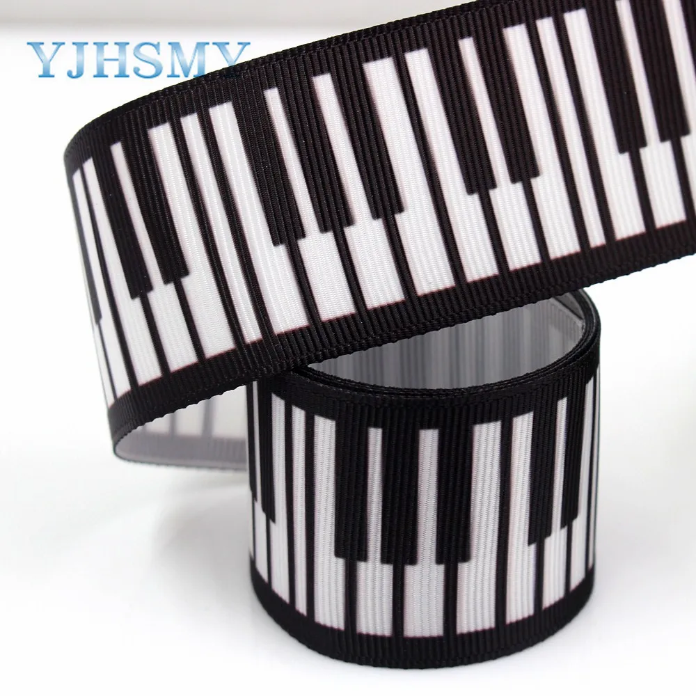 YJHSMY G 18801 753 10 ярдов 38 мм мультфильм печатных grosgrain ленты DIY ручной работы свадебные