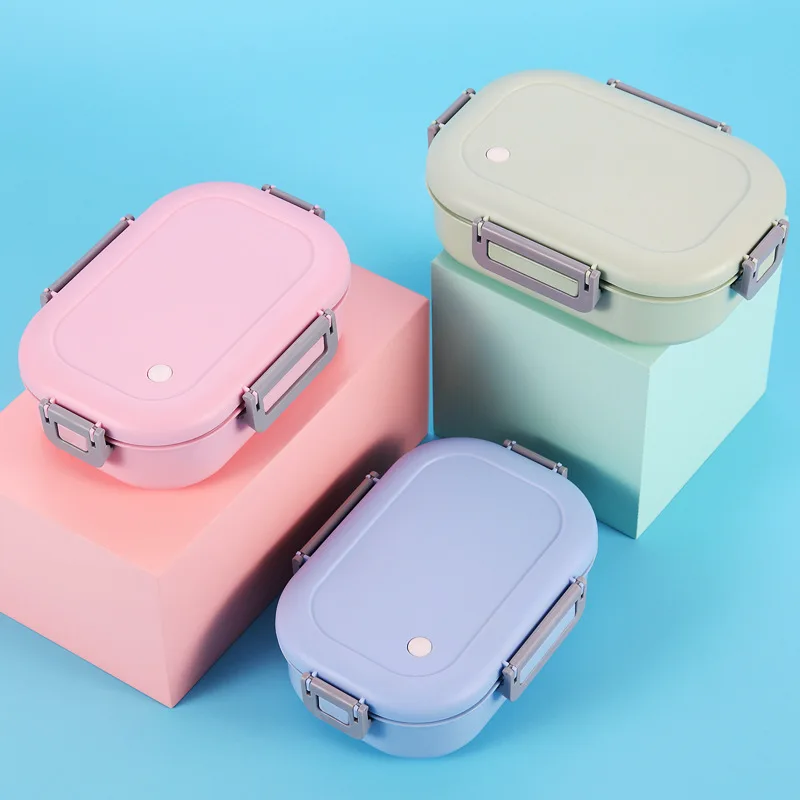 Ланч-бокс для детей японский 304 Нержавеющая Сталь Bento коробка герметичный