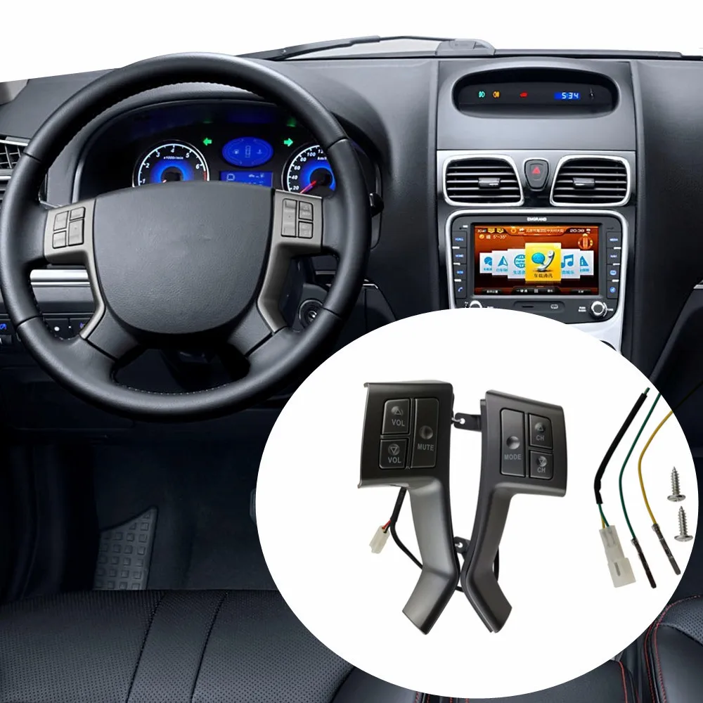 Кнопки управления рулевым колесом для Geely Emgrand EC7 2008-2012 кнопка дистанционного управления громкостью звука