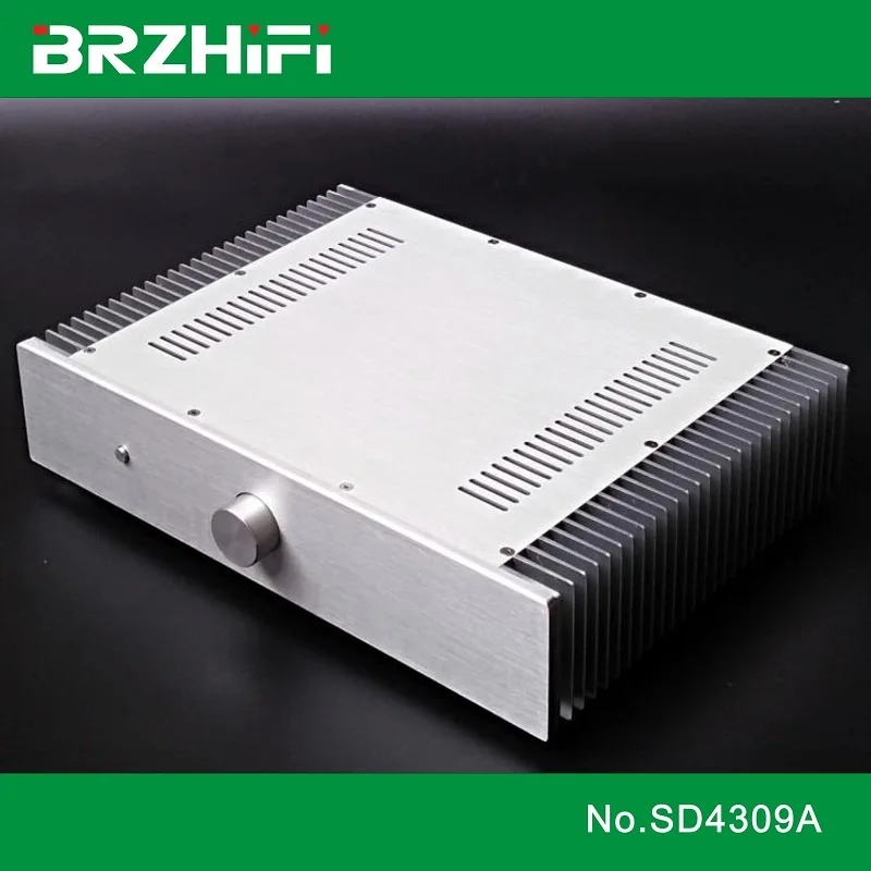 Двойной радиатор BRZHIFI SD4309A алюминиевый чехол для усилителя мощности | Электроника