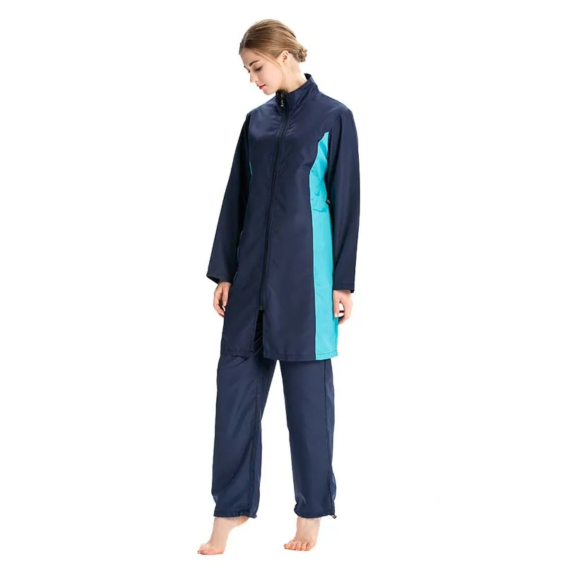 BAILUNMA Burkinis Мусульманский купальник Женская Спортивная одежда скромный свободный