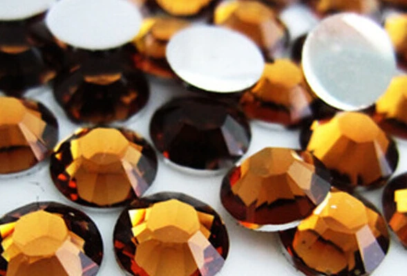 Бесплатная доставка ~! Топаз Циркон цвет смолы кружева Flatback бусины для дизайна