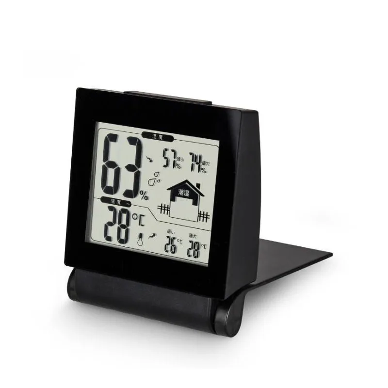Electronic Temperature And Humidity Monitor Multi-Function Indoor Outdoor Thermometer Hygrometer Measuring Tool | Инструменты