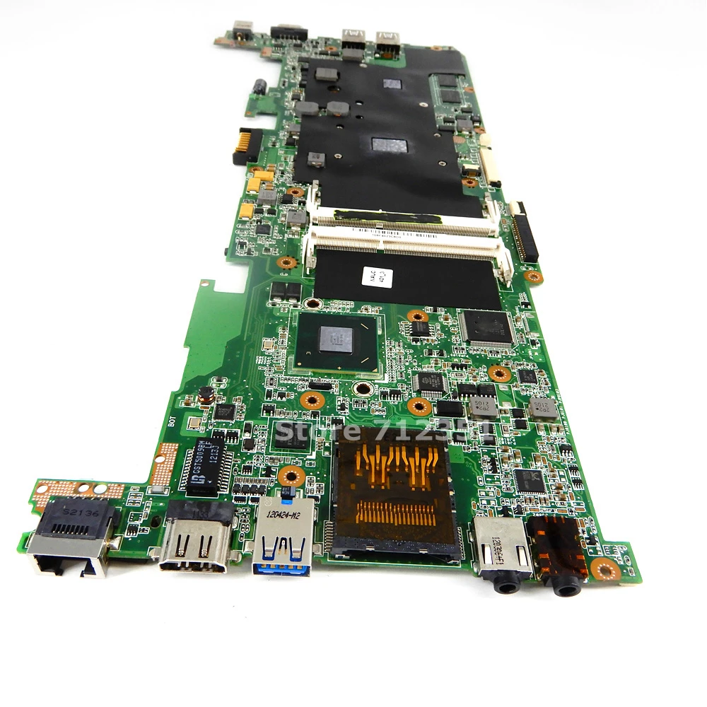 U36SG материнская плата I7-2640 процессор GT610M 1 ГБ для ASUS U36SD U36 U36S Материнская ноутбука