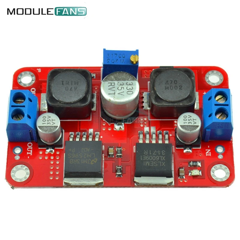 XL6009 LM2596S DC шаг вверх вниз Boost Buck Напряжение Мощность преобразователя постоянного