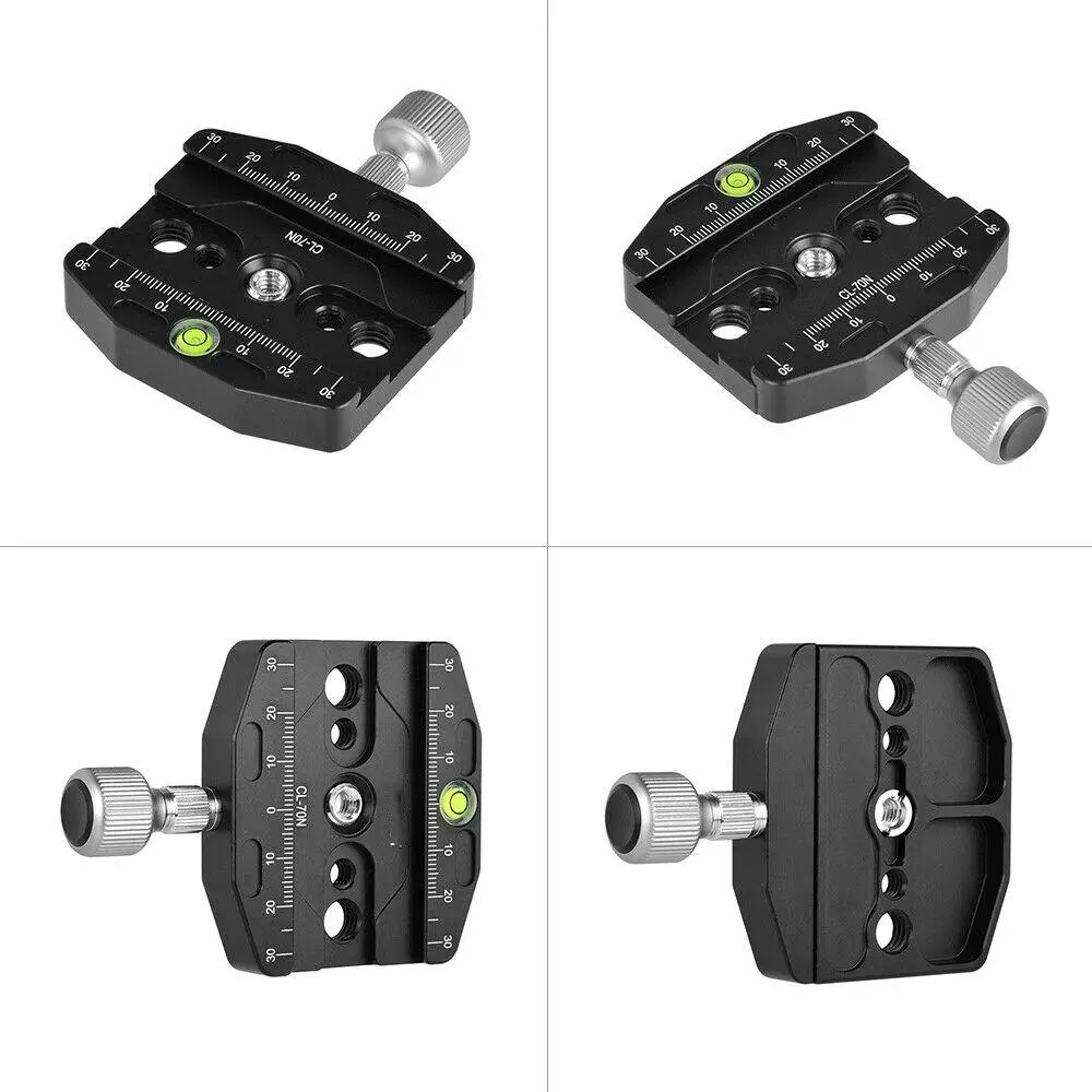 BEESCLOVER QR Plate Clamp зажим для быстроразъемной пластины с резьбой 3/8 дюйма Arca Swiss