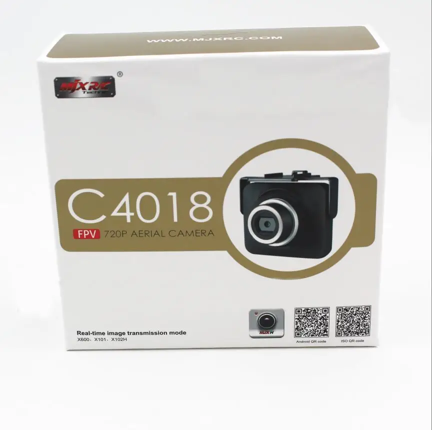 Воздушная камера MJX C4018 (обновленная версия C4008) FPV 720P для квадрокоптера X600 X101 X102H VS