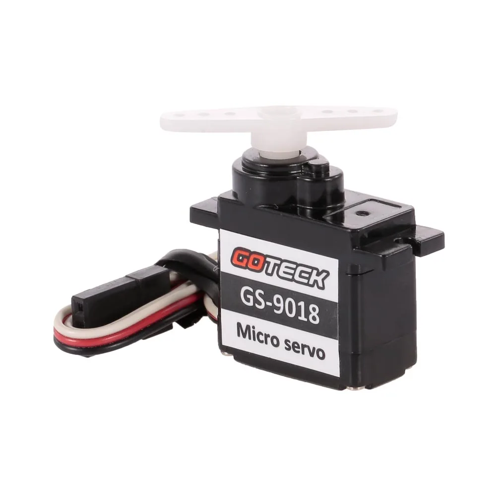 GOTECK GS-9018 микро Аналоговый сервопривод 1 7 кг 0.12Sec 500mA на остановке 600mA без нагрузки