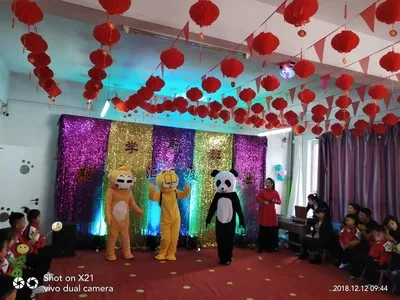 YOYO and CICI Monkey Cartoon Suit Carnival Costume Fancy Dress Costumes Animal Mascot Party | Тематическая одежда и