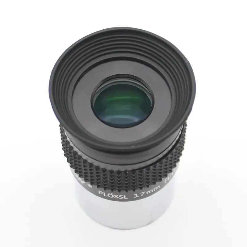 Celestron 1 25 дюймов PLOSSL 17 мм окуляр телескопа HD зеленая пленка Многослойные точечные