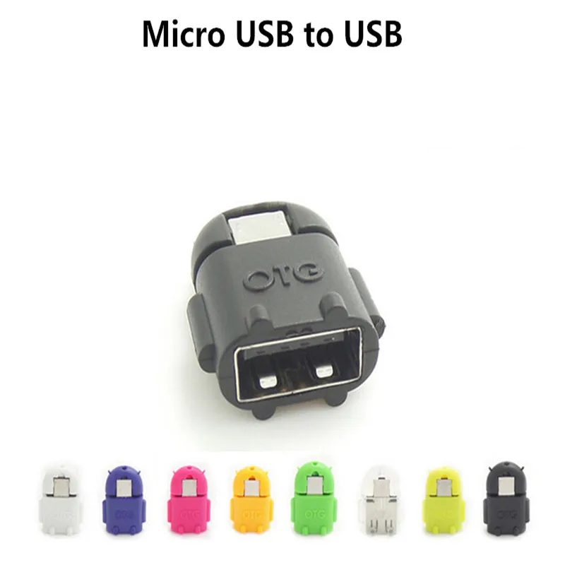 2 шт. микро мини USB OTG адаптер кабель для Samsung Galaxy S3 S4 HTC планшетный ПК MP3 MP4 смартфон