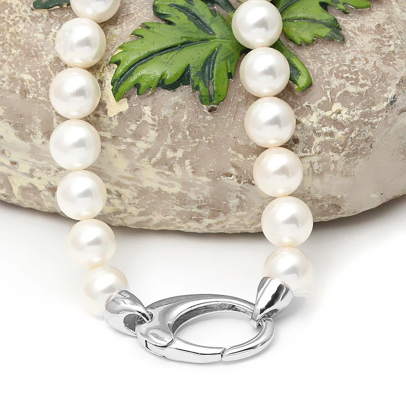 925 Sterling Silver End Caps Spring Clasps Connectors DIY Fine Jewelry Accessories Lobster Clasp With End Caps SC-CZ084