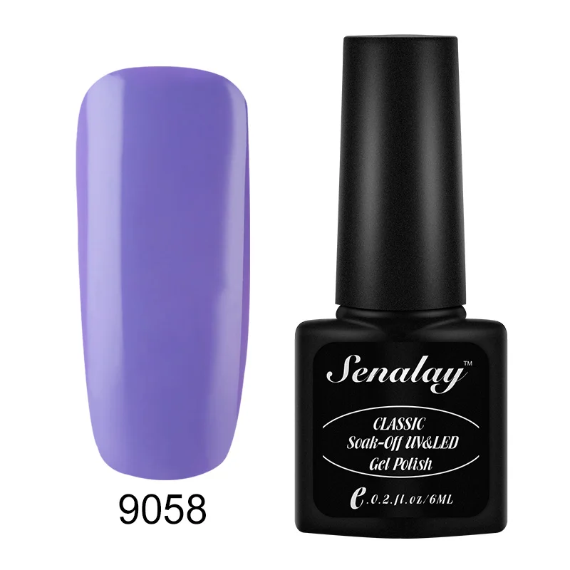 58 SENALAY Гель-лак набор для маникюра UV Vernis полуперманентное верхнее покрытие гель-Лаки лак для ногтей лампа Лаки лак для ногтей праймер - Цвет: 58
