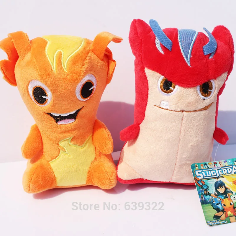 Новые 4 шт./лот 6 &quot15 см Slugterra плюшевые игрушки мягкие куклы для детей подарок с