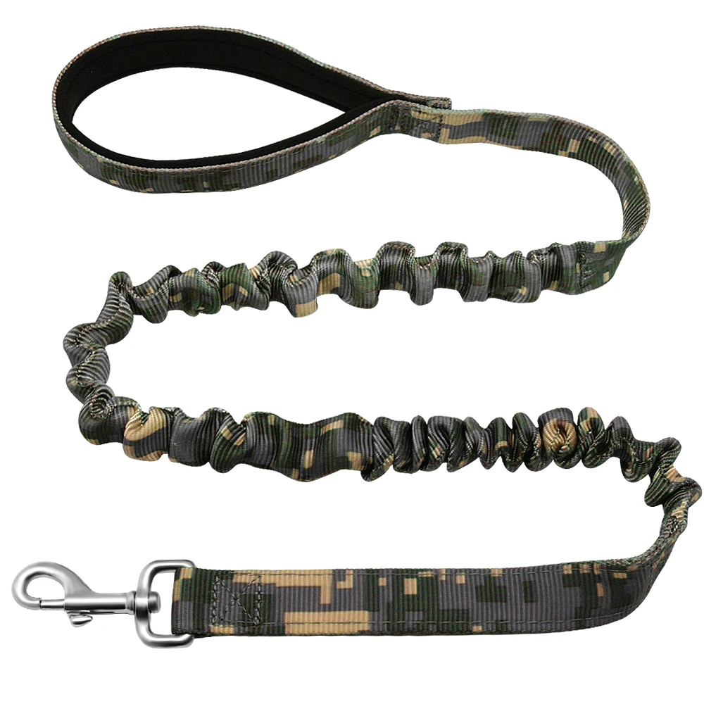 US Army Tactical Dog Leash Military Bungee Elastic Nylon Pet Walking Training Leads Belt For K9 Large Dogs Pitbull | Дом и сад