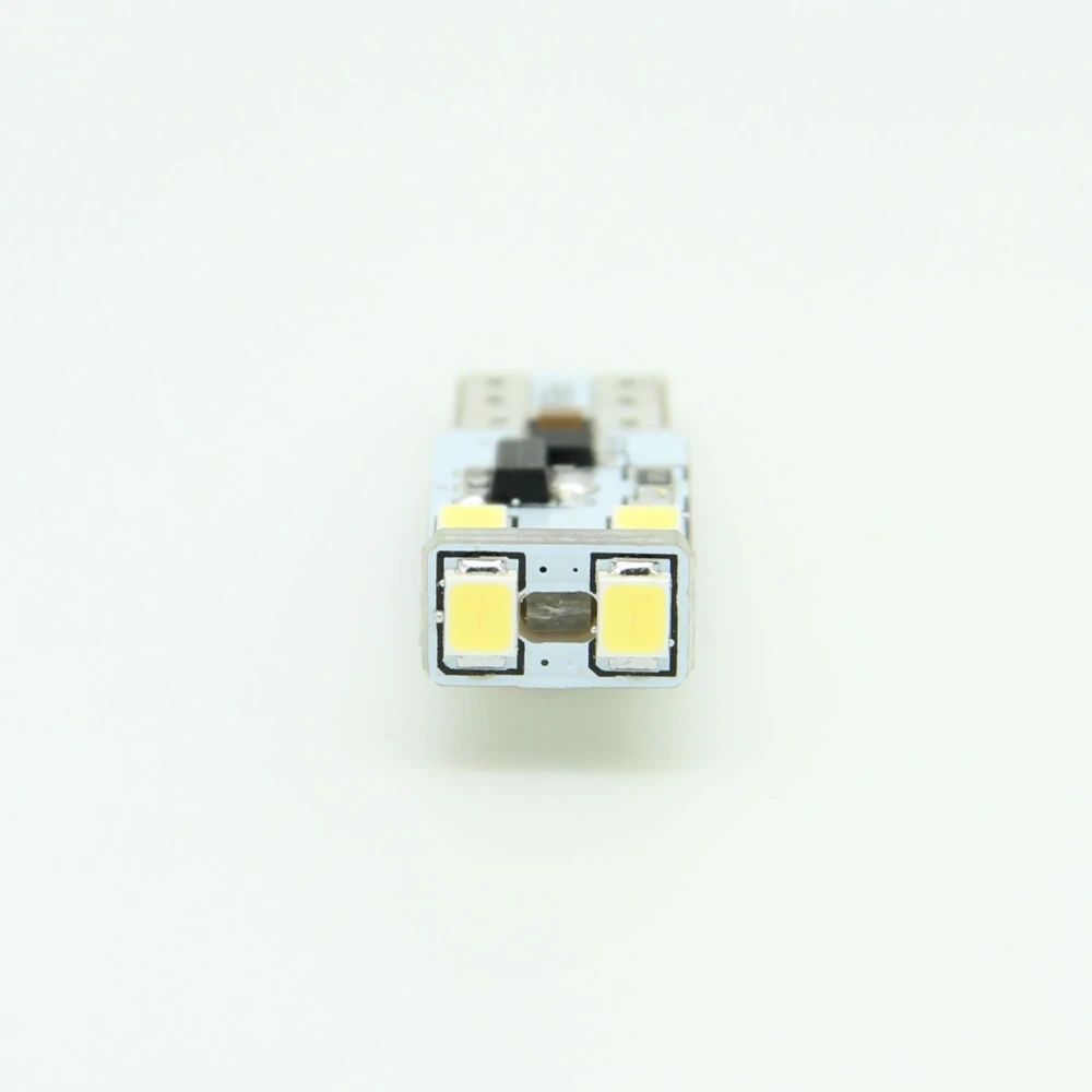 2шт Bosmaa T10 Canbus 6SMD2835 светодиодный фонарь для парковки или номерного знака ширина