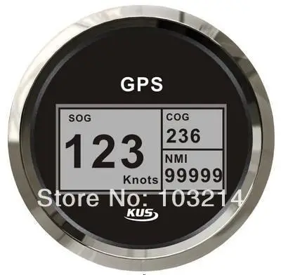 Цифровой GPS Спидометр 85 мм с антенной (SV-KY08038) для автомобиля грузовика автобуса