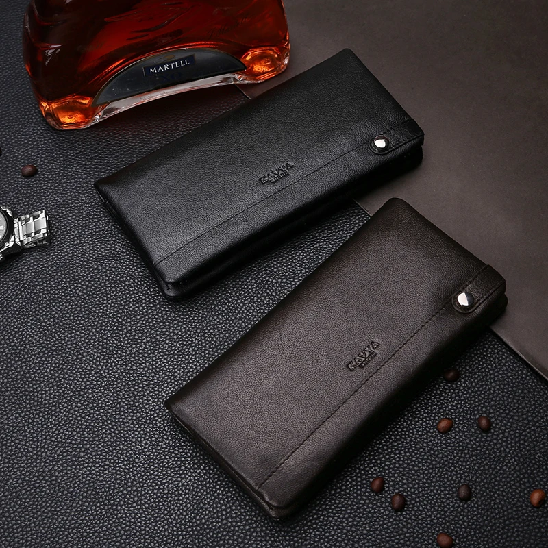 Кошелек KAVYAVOGUE мужской из натуральной кожи | Багаж и сумки