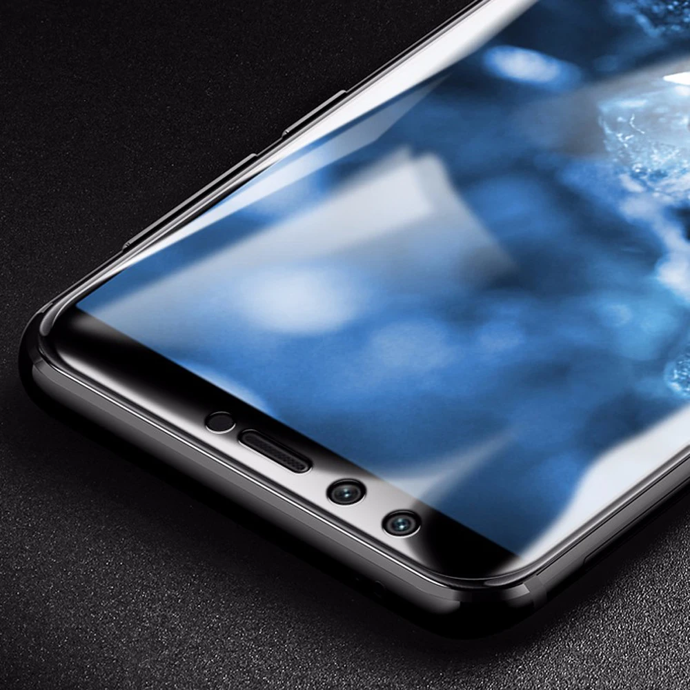 Стекло защитное закаленное для Huawei Honor 8 9 Lite View 10 7X 7C 6C Pro Full Cover Edge Safety Screen Protective For on.