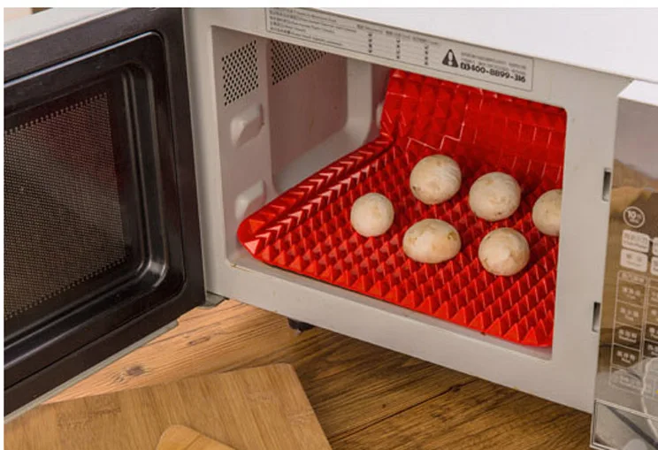 Горячая Распродажа пирамида пан Антипригарной Силикона выпечки пресс форма по