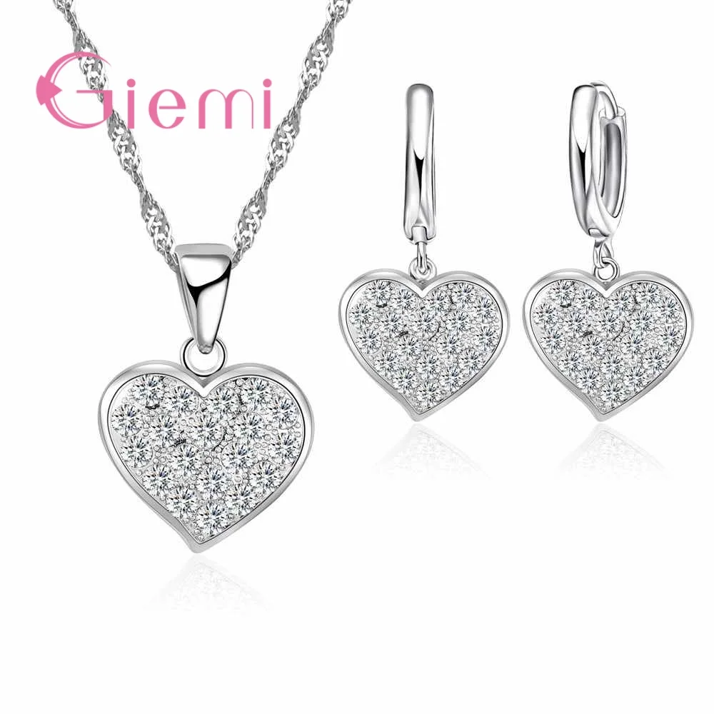 

Комплект из колье и серёг, из серебра 925 пробы