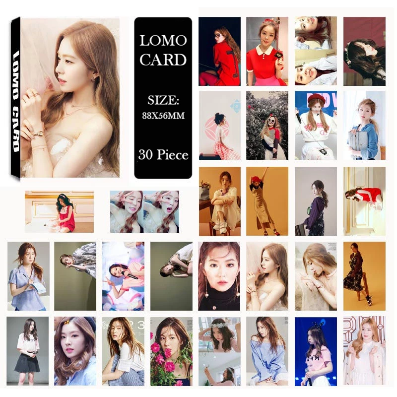 KPOP красный бархатный ROOKIE Joy Yeri Irene альбом LOMO карты K-POP Новая мода самостоятельно