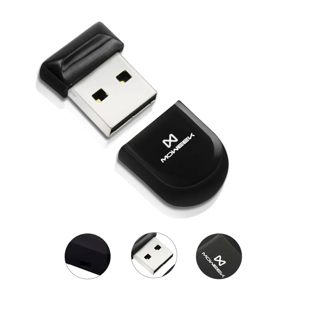 Moweek 2017 Супер Мини крошечный USB Flash Drive 64 ГБ 32 16 8 4 накопитель 2.0 реальная емкость Memory