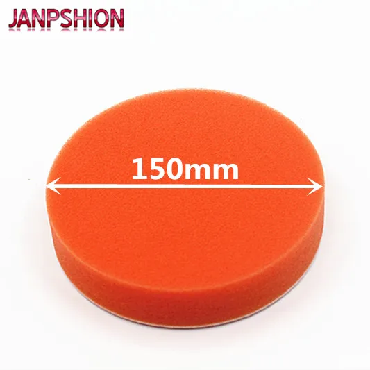 JANPSHION 10 шт 150 мм полная полировка полировальные колодки 6 &quotплоская губка