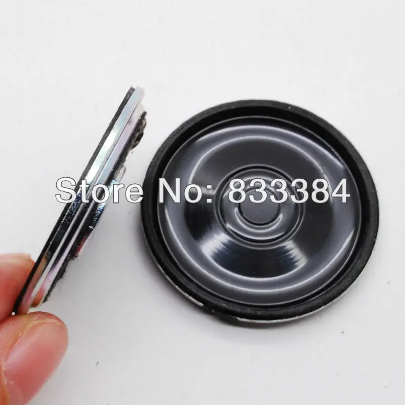 

2pc Diameter 40mm 8Ohm 8R 1W Magentic Type Round Metal Shell Micro Speaker