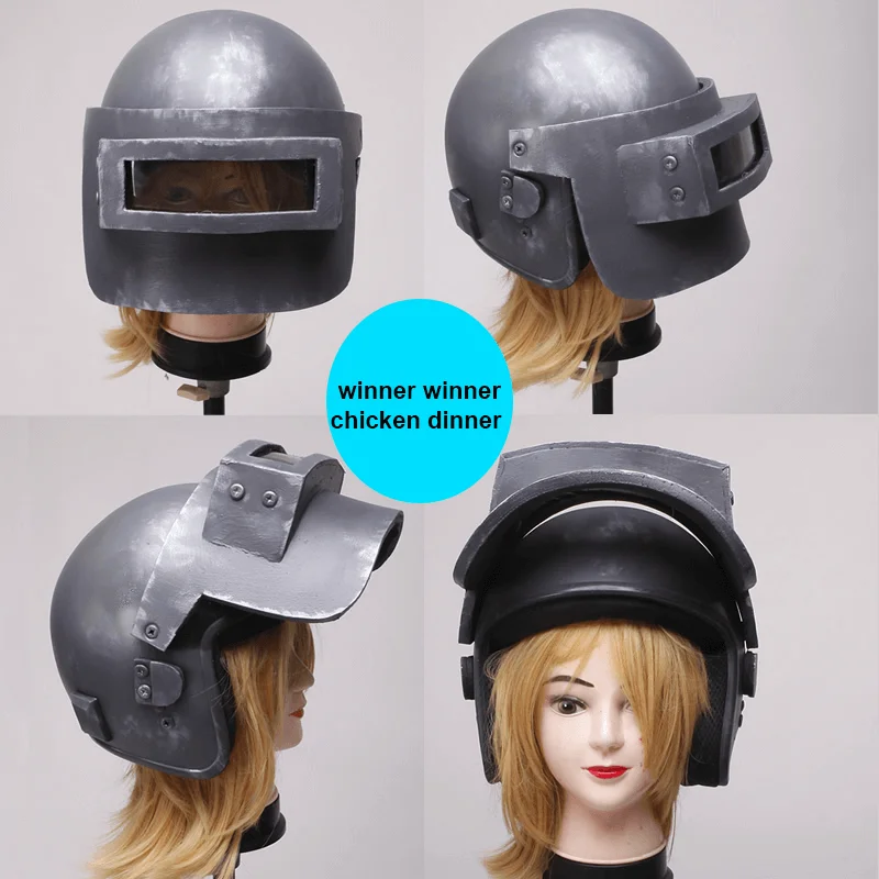 Игровой шлем Playerunknown's Battlegrounds победитель цыпленок ужин PUBG уровень 3 Косплей