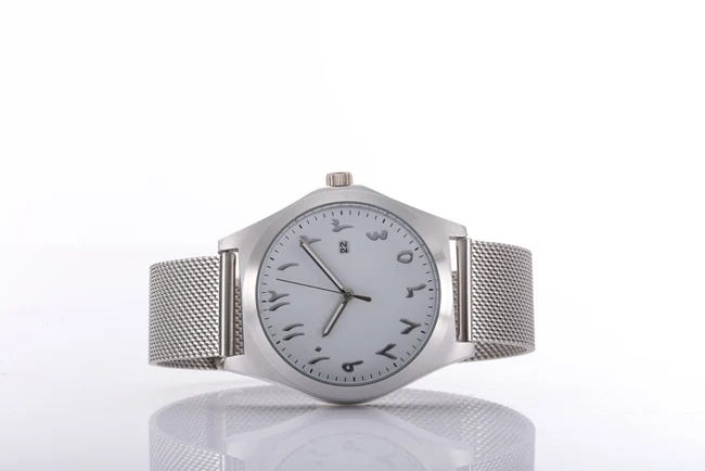 Япония движение Дата функция часы арабские цифры Montres Homme