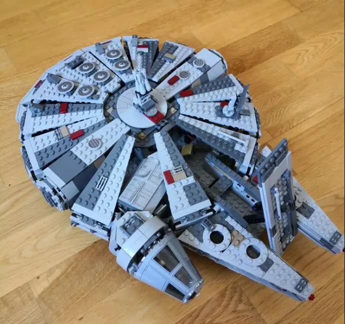Шоколад Новинка 10376 AT-DP здание подарок блоковые игрушки восстители анимированные ТВ звезда серии космические войны 75083 блоки кирпичи игрушки мальчик Brinquedos - Цвет: Шоколад