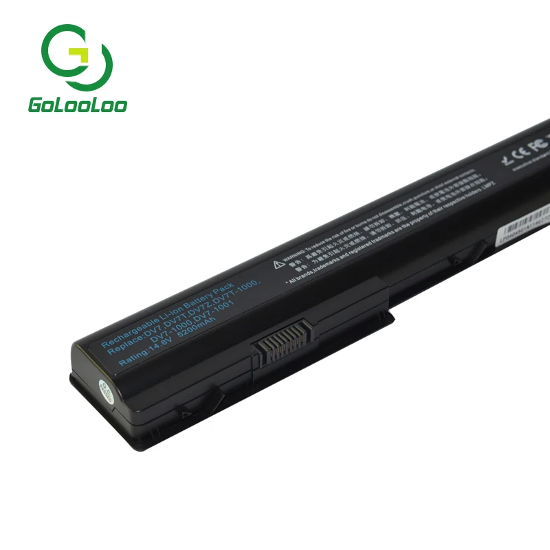 Golooloo 11 1 V батарея для hp павильон DV7 DV7-1000 dv7-1200 dv7-2200 dv7-3100 dv7t dv7z dv7t-1000 DV8 dv8t dv7-2000 dv7-2100 |