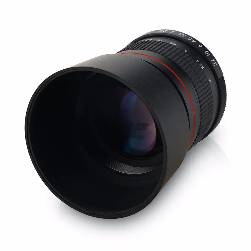 85 мм F/1 8 портретный объектив с ручной фокусировкой для камеры Canon EOS 1200D 750D 700D 650D 600D