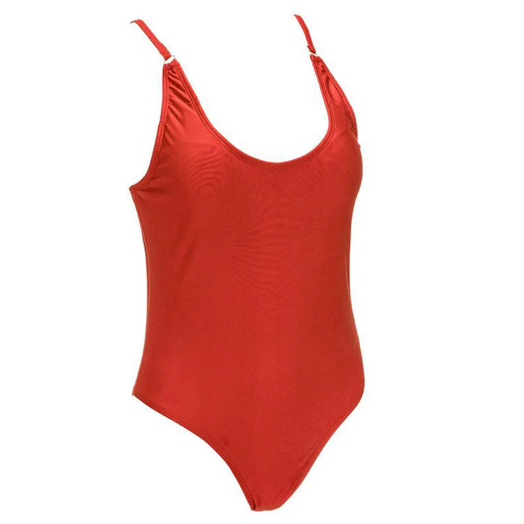 Новинка 2019 сексуальный цельный купальник женский боди с открытой спиной