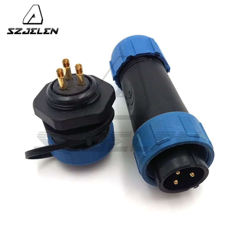 Тип SP17 3 контактный проводной разъем вилки и розетки автомобильный