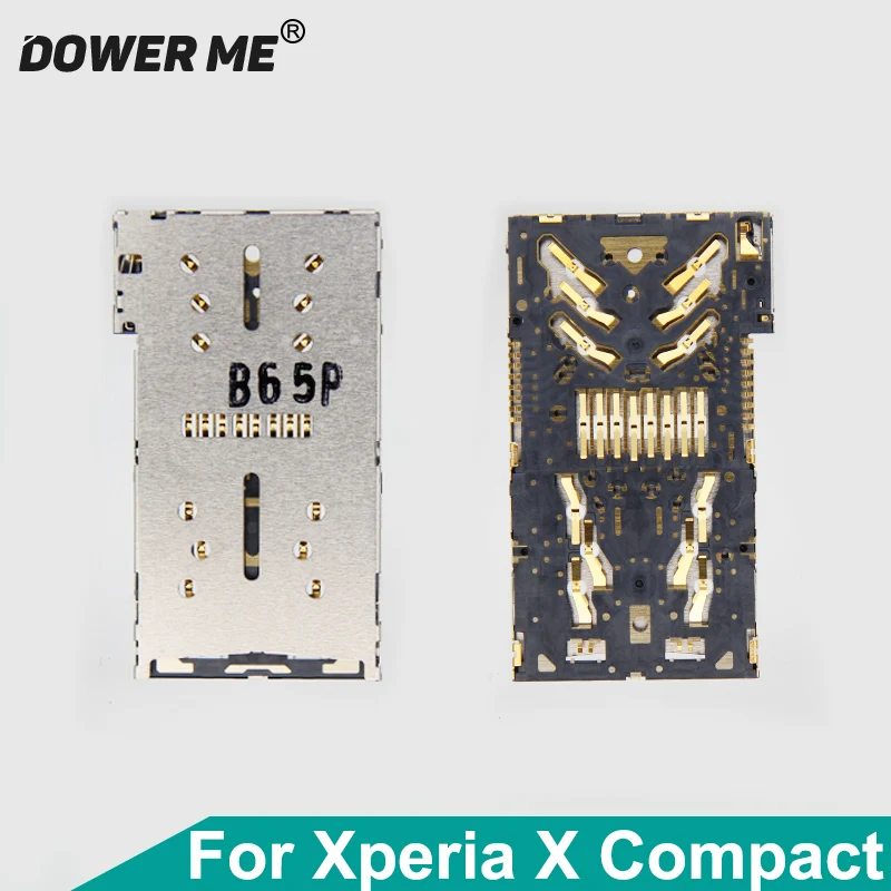

Держатель для карт Micro Sd и SIM-карт Dower Me, разъем для Sony Xperia X Compact XC F5321