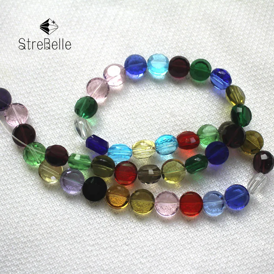 50 шт. круглые стеклянные бусины 10 мм|bracelet jewelry|jewelry sgbracelet handmade |