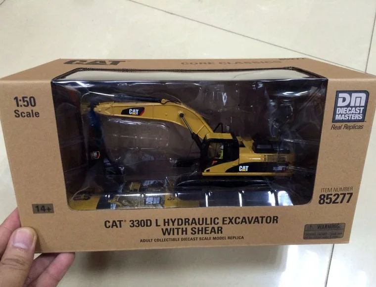 

Новая упаковка-Caterpillar Cat 330D L гидравлический экскаватор с сдвига 1/50 Металл DM85277 путем литья под давлением мастеров