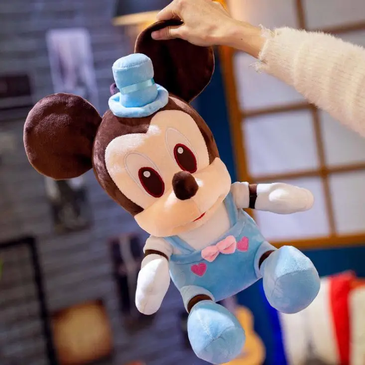 Оригинальный DISNEY 36 см/48 см/68 см Подлинная Микки кукла мышка плюшевые игрушки