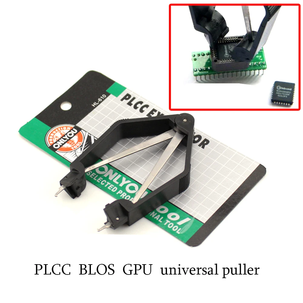 Печатная плата PLCC IC экстрактор съемник инструмент для вытягивания чипа машина с