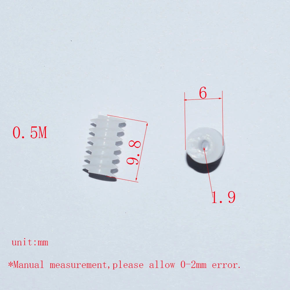 10/100 шт мотор Червячная Шестерня 2 мм отверстие 10 длина/Редуктор/DIY пластиковая