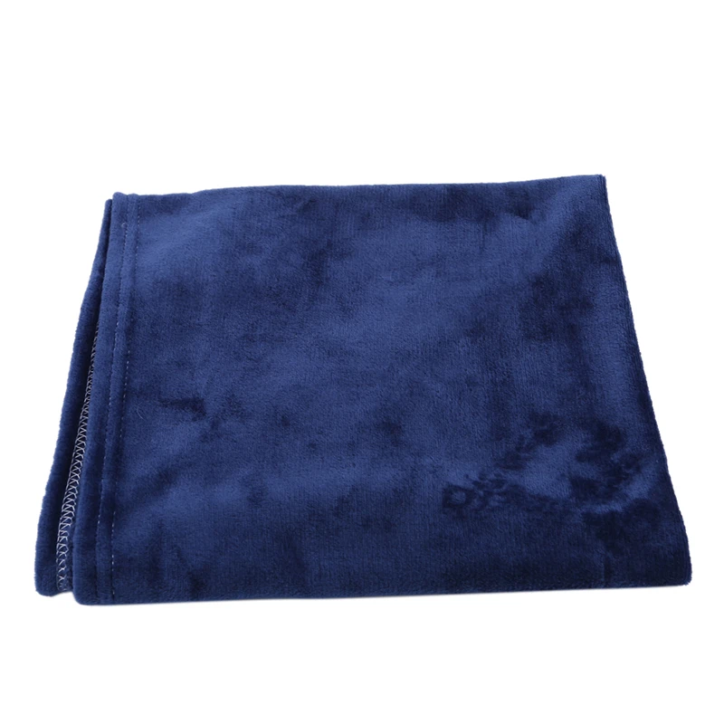 dark blue 70*100 см Фланелевое удобное домашнее одеяло осень и зима супер мягкий согревающий диван/детское одеяло - Цвет: dark blue