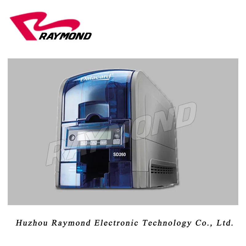 Односторонний пластиковый принтер для идентификационных карт Datacard SD260 с цветной