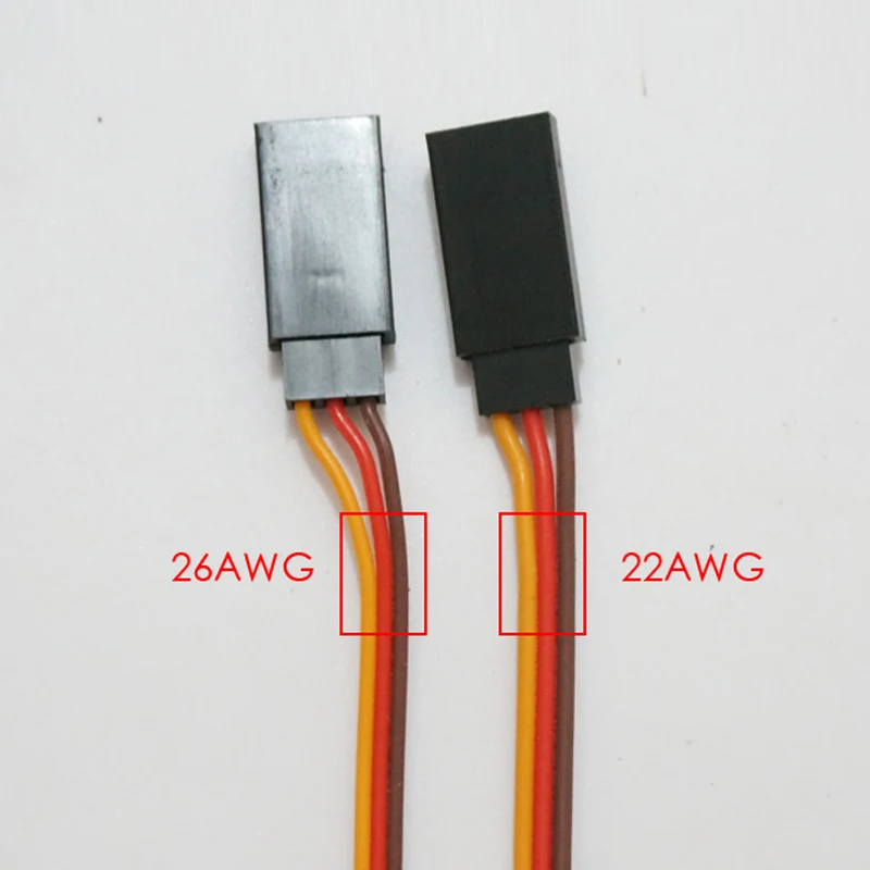 300 мм 22AWG 100 шт./лот Futaba JR штекерные и гнездовые кабели проводка RC сервоприводы