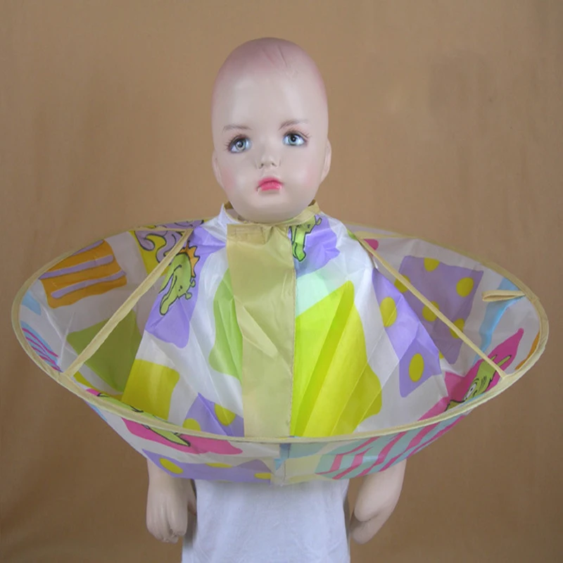 60 см Мультяшные Детские шампуневые накидки детские для волос водонепроницаемые