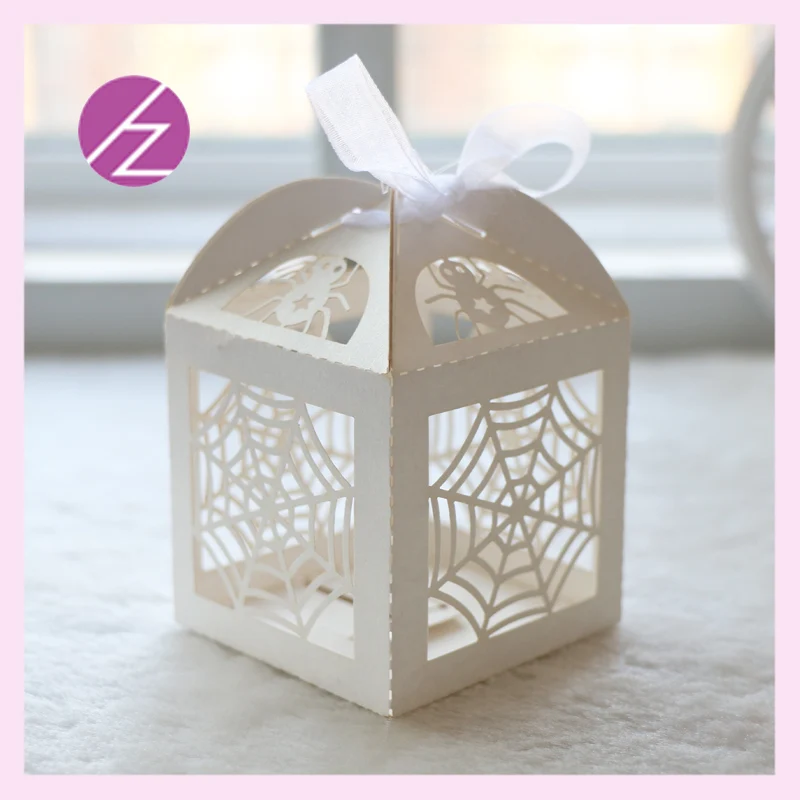 100 шт./лот бесплатная доставка тема для вечеринки паутины лазерная резка