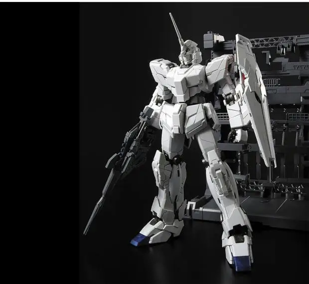 Bandai Gundam MG 1/100 SP единорог HD Цвет + мс клетка мобильный костюм сборные модели наборы