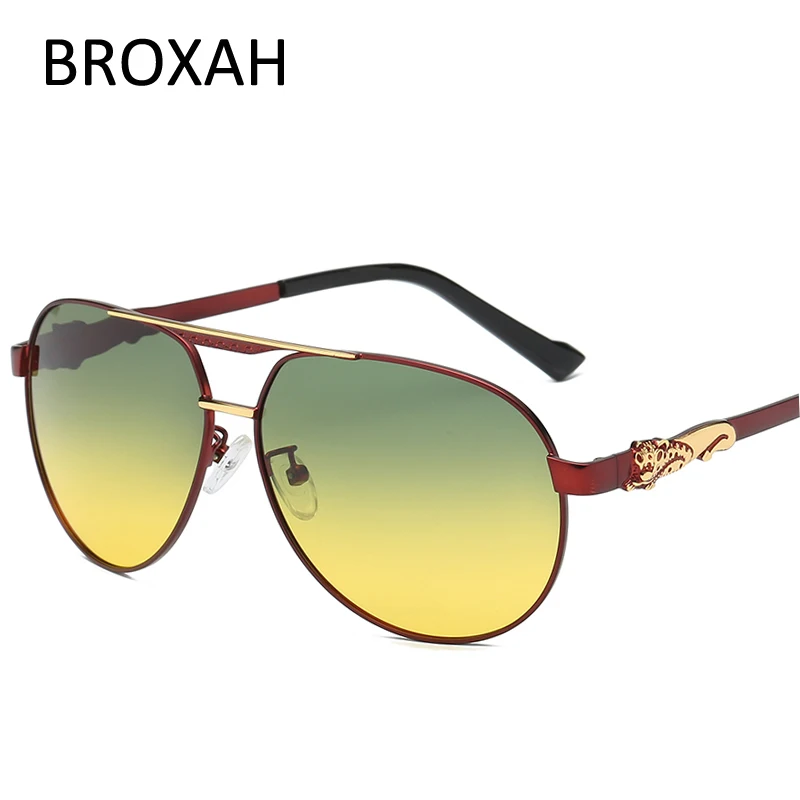 

Солнцезащитные очки Мужские поляризационные, винтажные, металлическая оправа, для вождения, авиаторы в ретро стиле