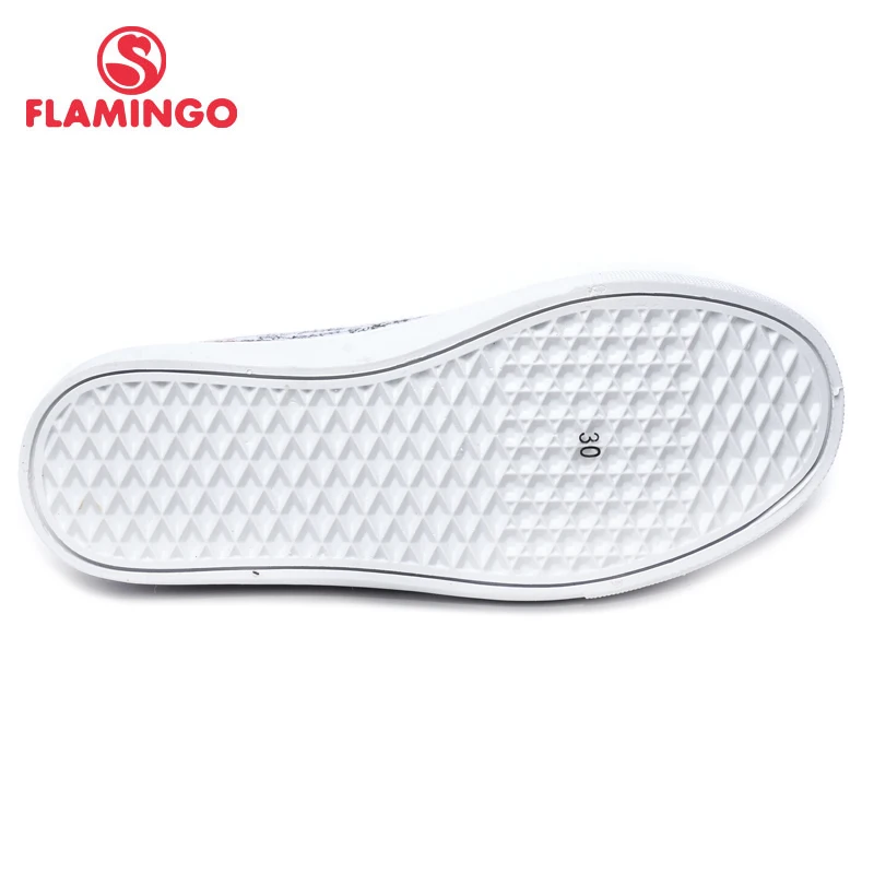 Новинка 2017 года весенне осенние кроссовки с фламинго для девочек модная детская